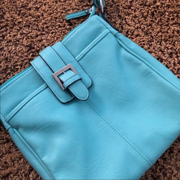 Teal crossbody purse - Picture 2 of 3